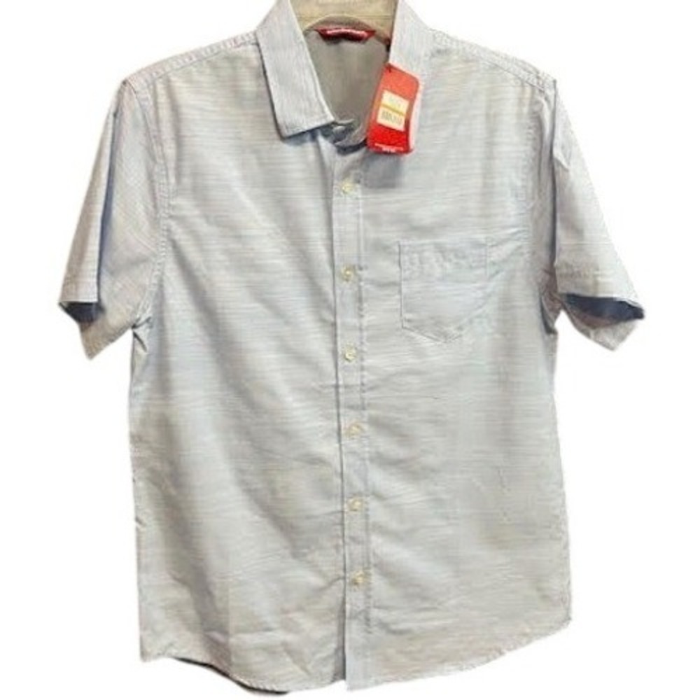 Unionbay Mens Short Sleeve‎ Button Up Shirt New with Tags